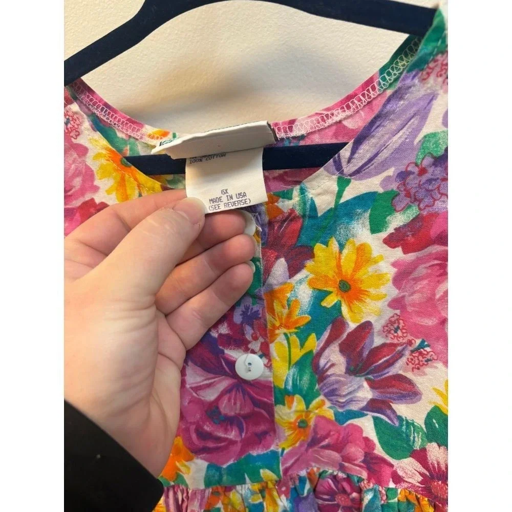 Kokum Kids Dress Flower Dress Size 6