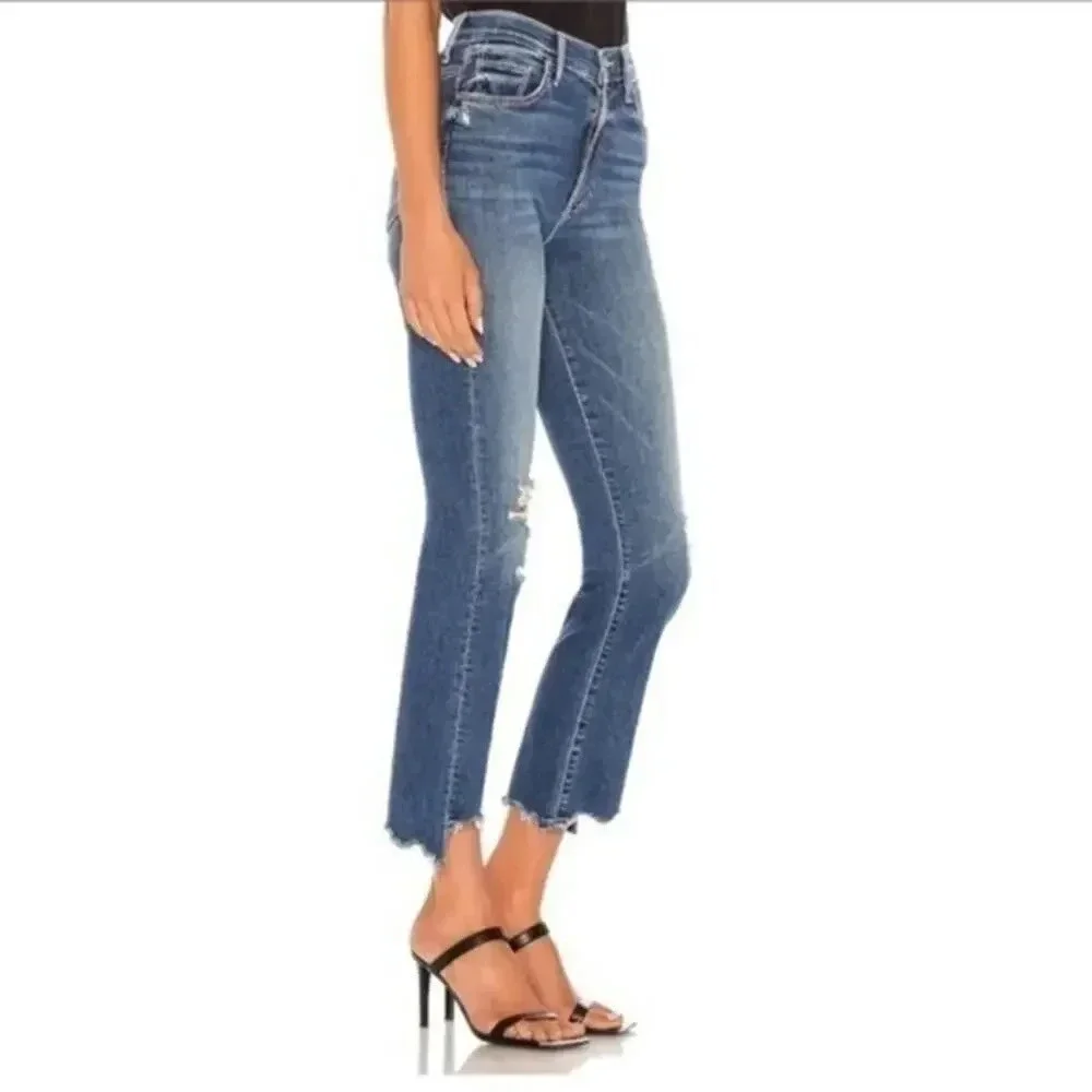 Mother The Insider Crop Step Chew in Dancing On Coals Size 25 B1563
