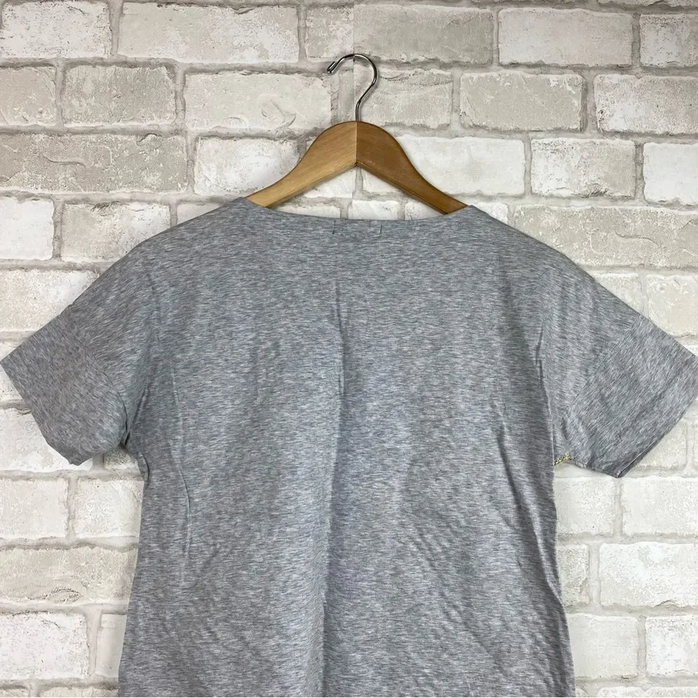 J. Crew Embroidered Herringbone Tee Size XS