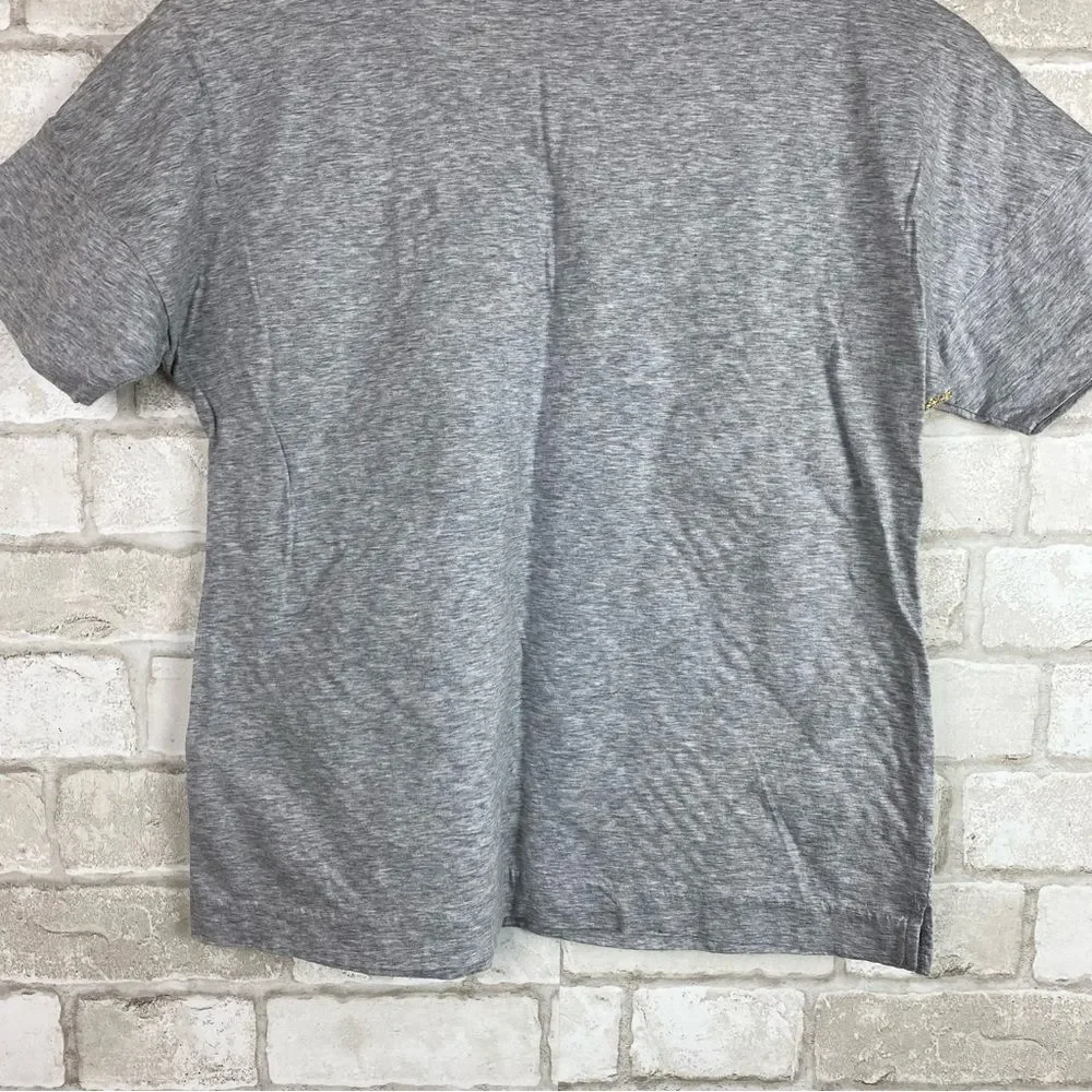 J. Crew Embroidered Herringbone Tee Size XS