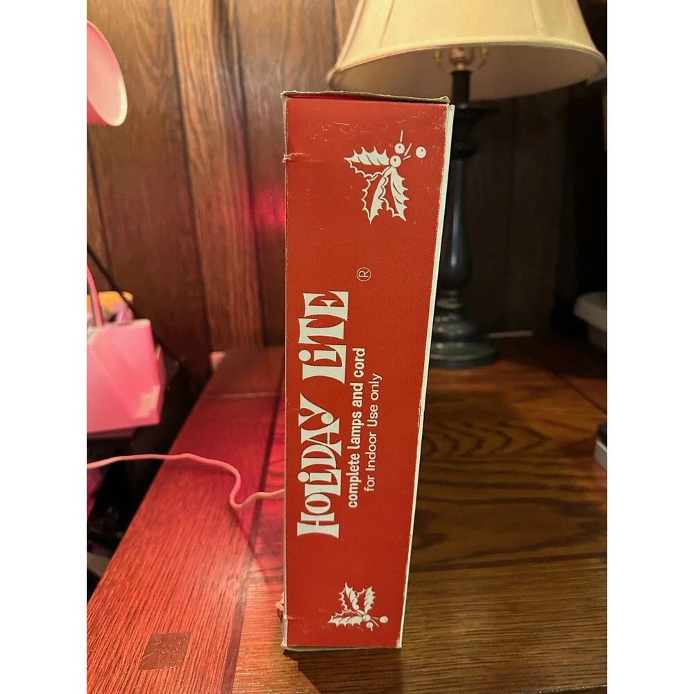 Vintage Holiday Lite Electric Window Candles 5 Lights