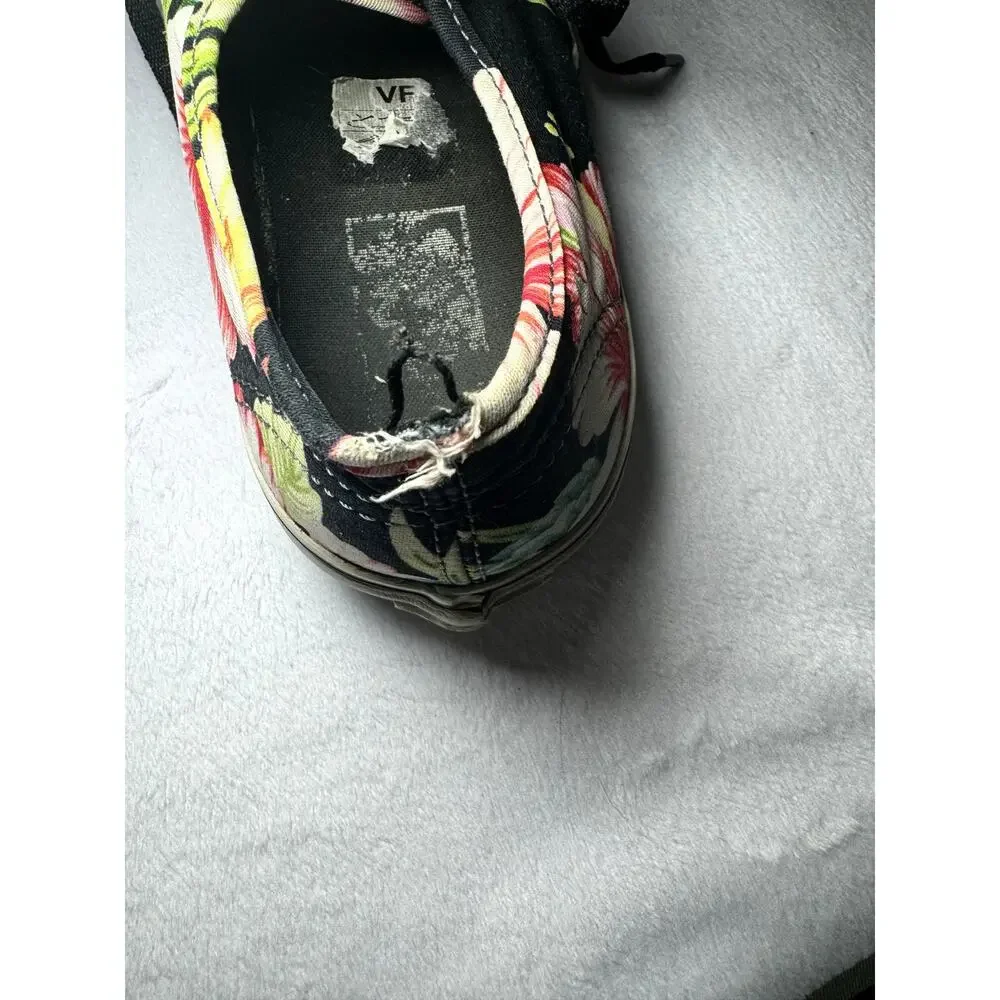 Vans Hawaiian Floral Sneakers Women's Size 7.0