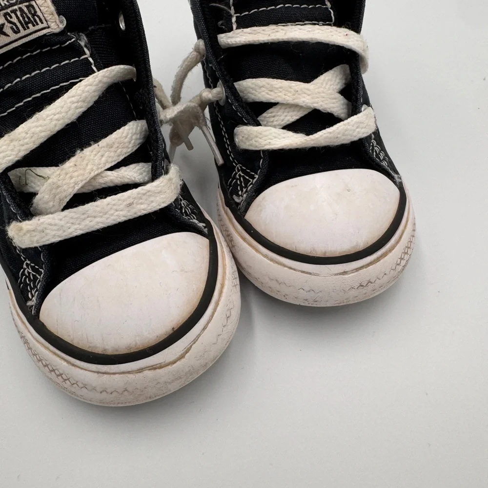Converse worn handful