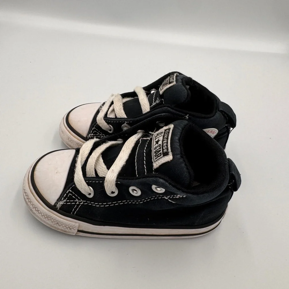Converse worn handful