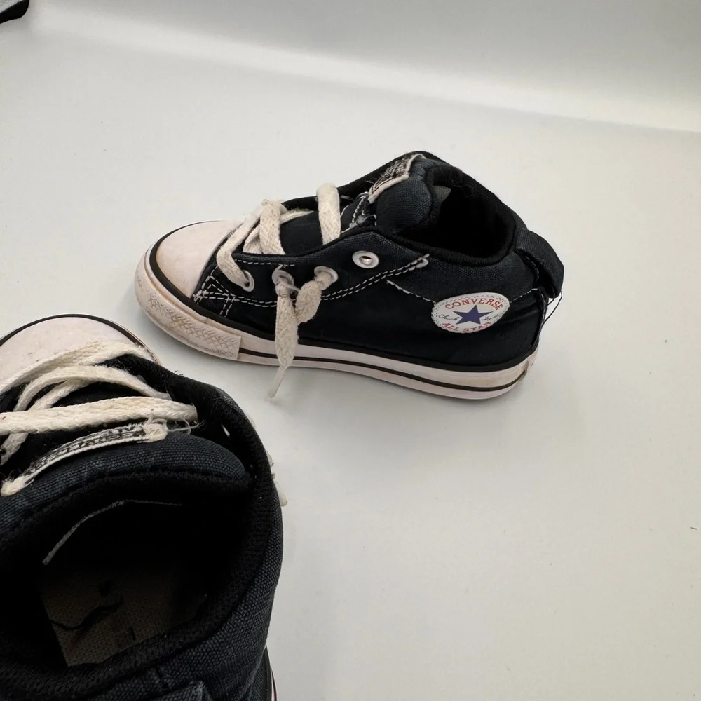 Converse worn handful