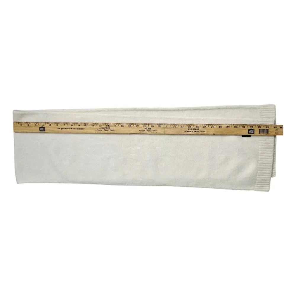 All Saints Cream Scarf