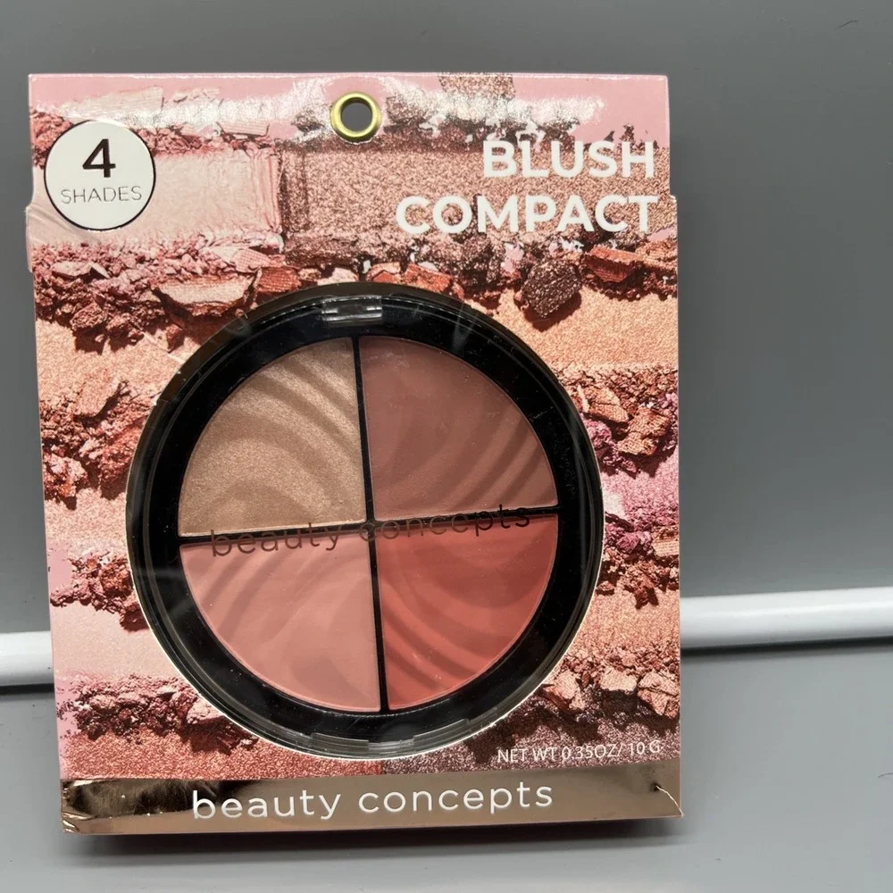 Beauty Concept 4 Shade Blendable Blush Palette/New Sealed.