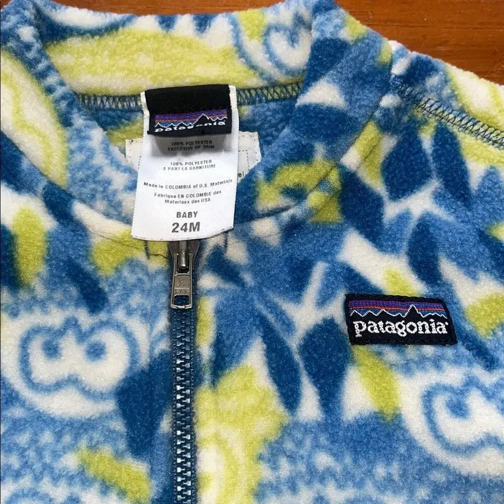 Patagonia bright fleece