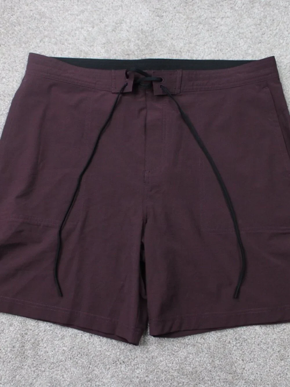 Fabletics Board Shorts Mens 35 Purple Hybrid Unlined 7