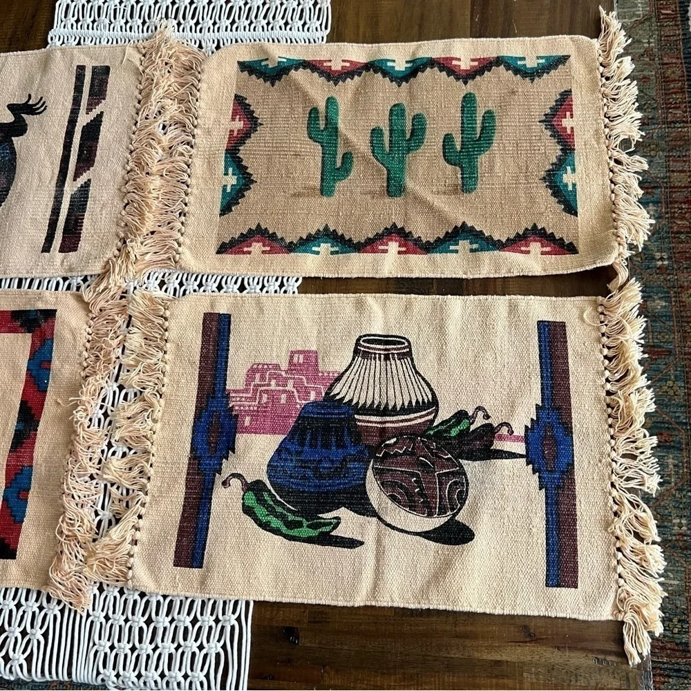 Vintage saddleblanket preowned tribal