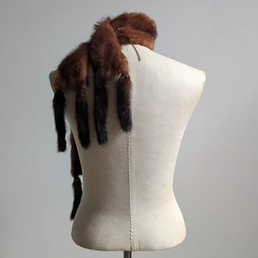 Vintage orange fur
