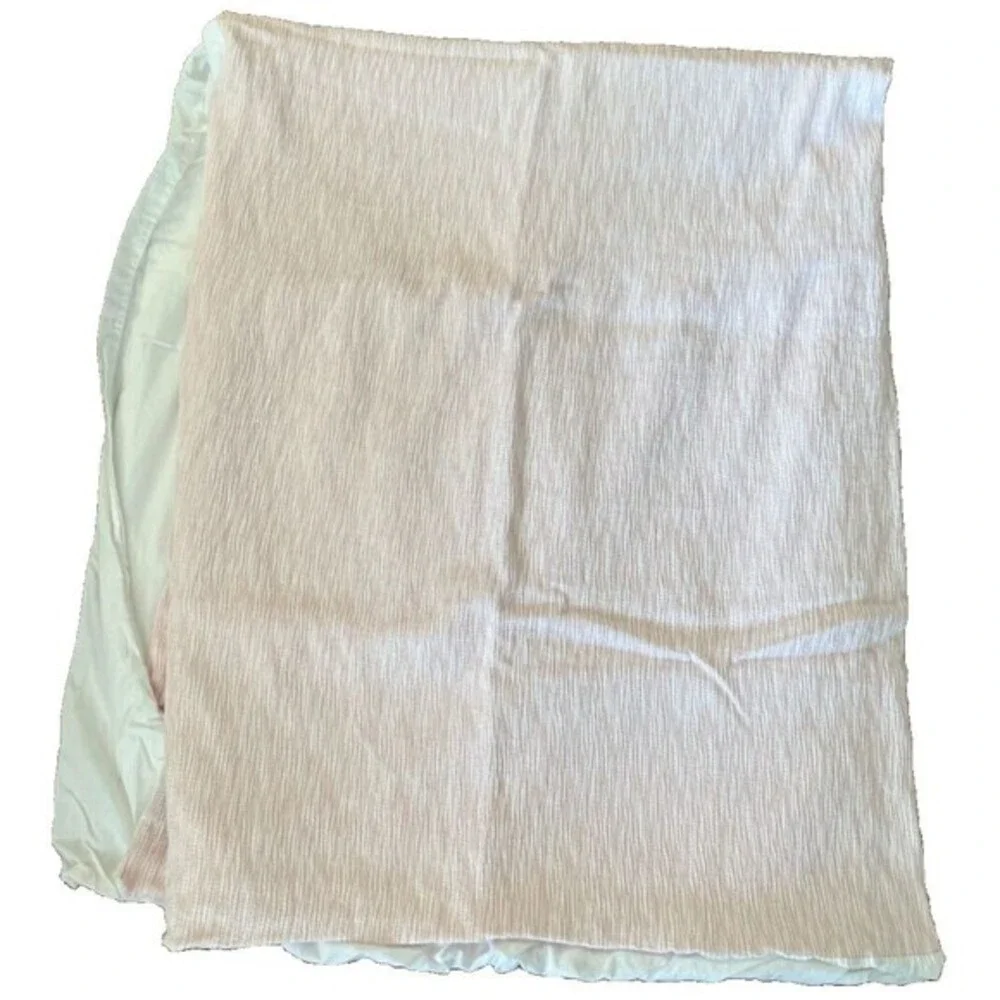 The Texture Collection New York Duvet Cover Sham Twin Pink Girly Luxe Embroidery