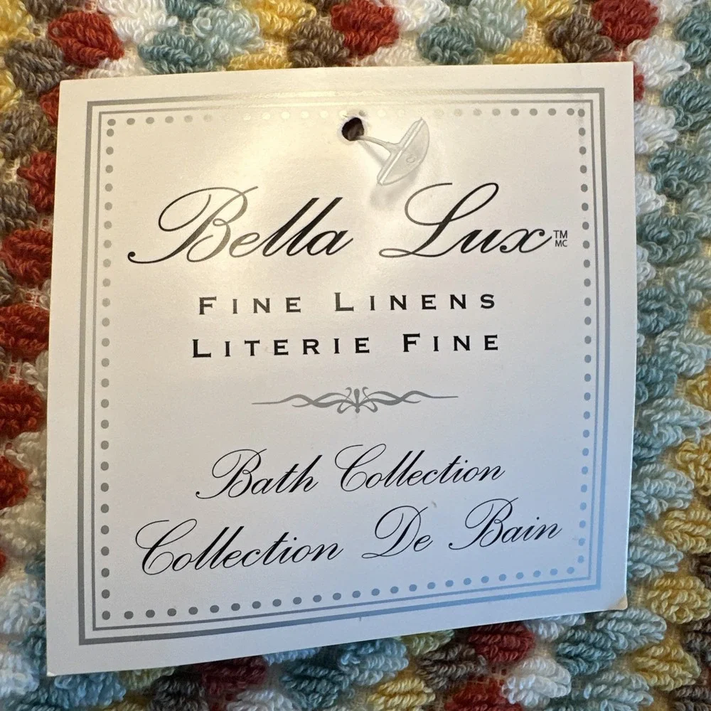 Bella Luxx jacquard rust textured
