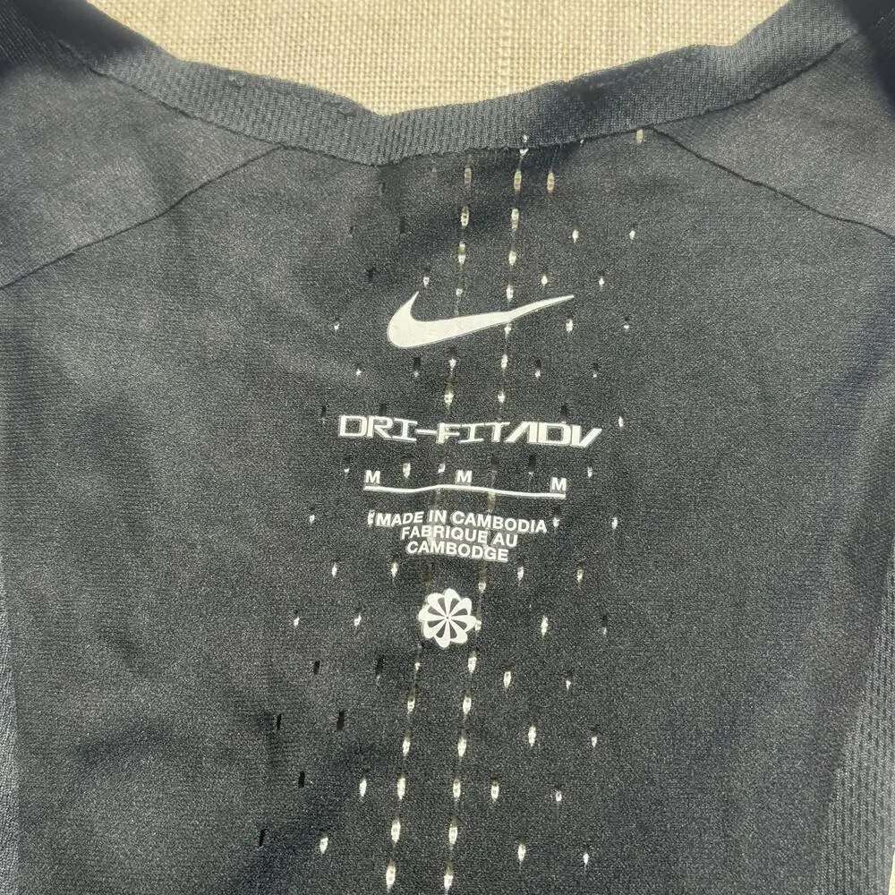 Nike Dri-fit Sport‎ Singlet Men Sz M Black Brand New