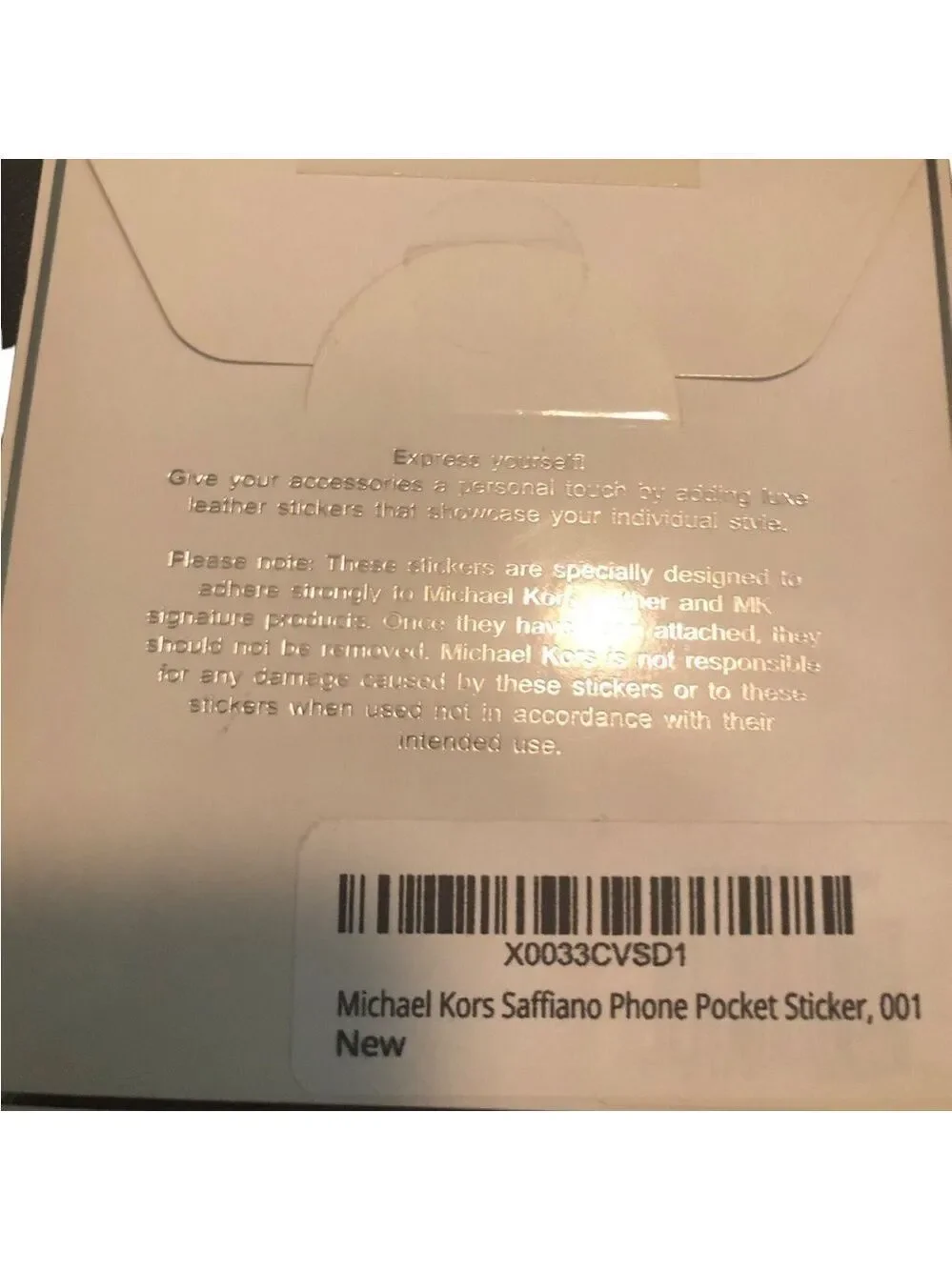 KORS Michael Kors new tag