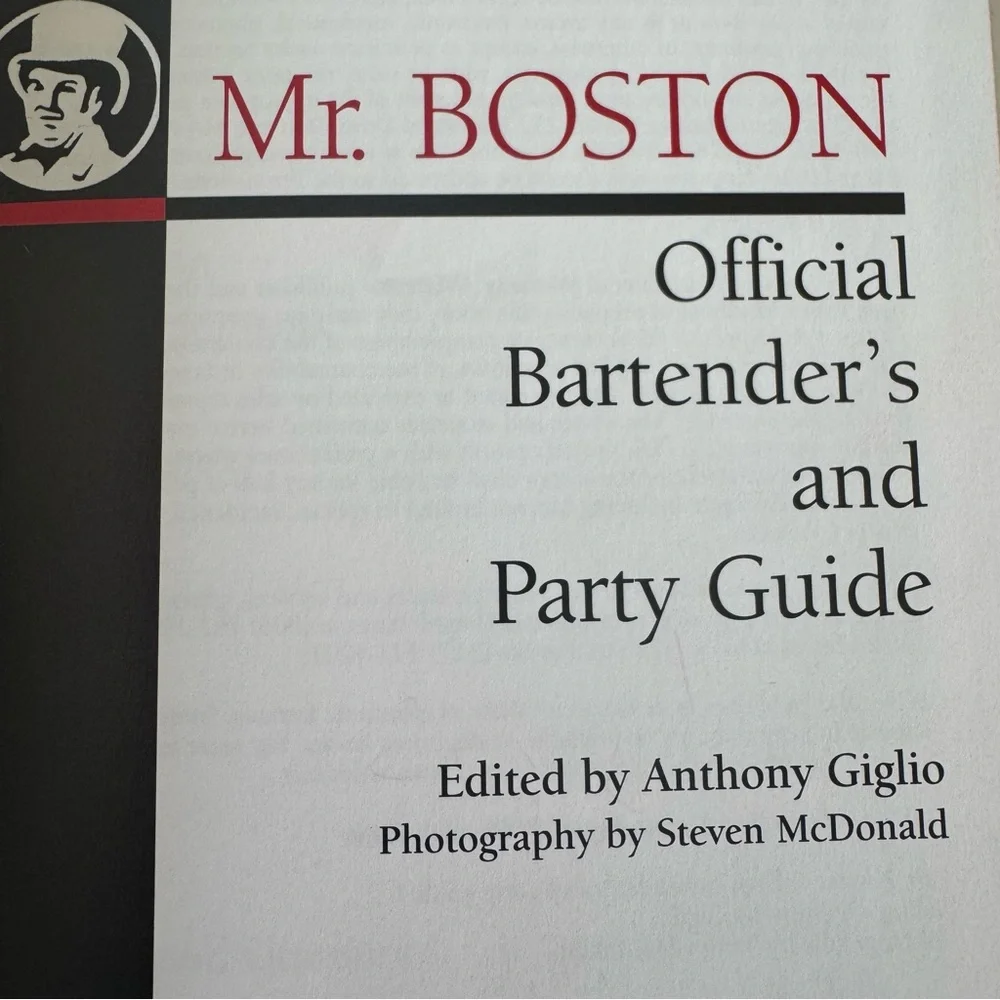 Vintage mr boston