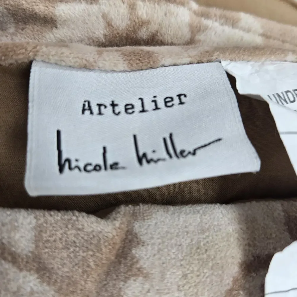 Nicole Miller velvet cottagecore