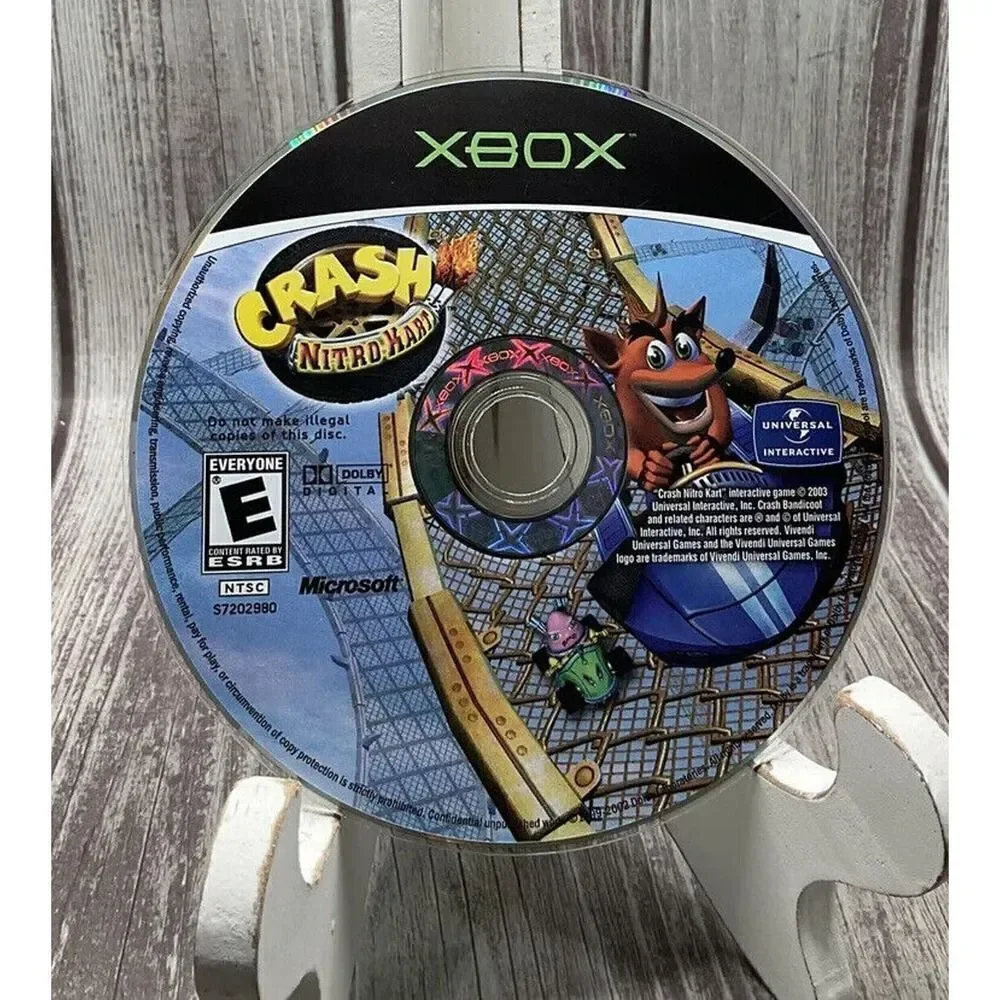 Crash Nitro Kart XBOX (‎ Disc Only )