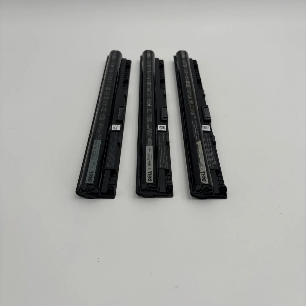 Dell Laptop Battery Lot of 3 OS Black Good M5Y1K 40Wh 14.8V Li-ion Untested