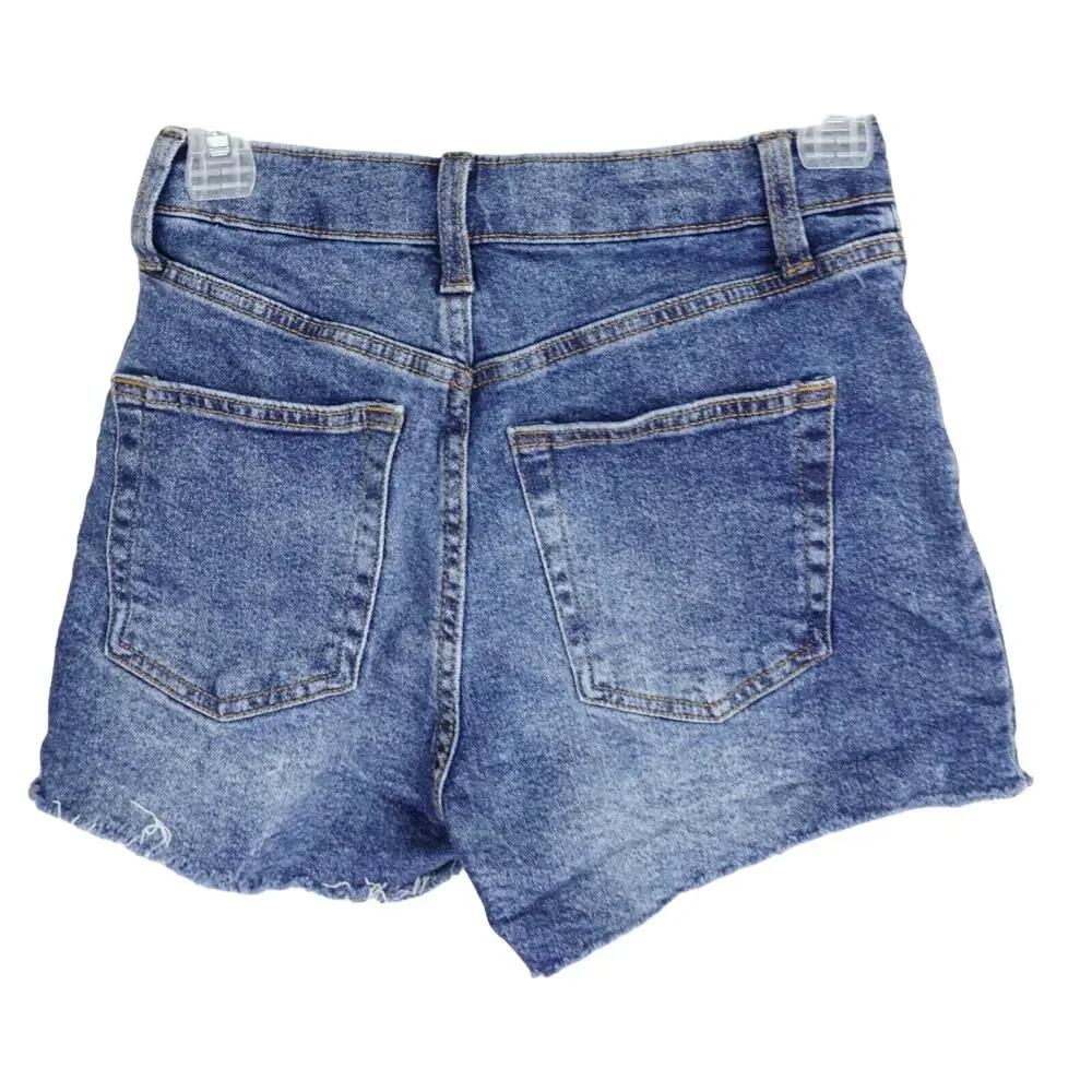 2/$15 Wild Fable Highest Rise Mom Jean Shorts Size 00