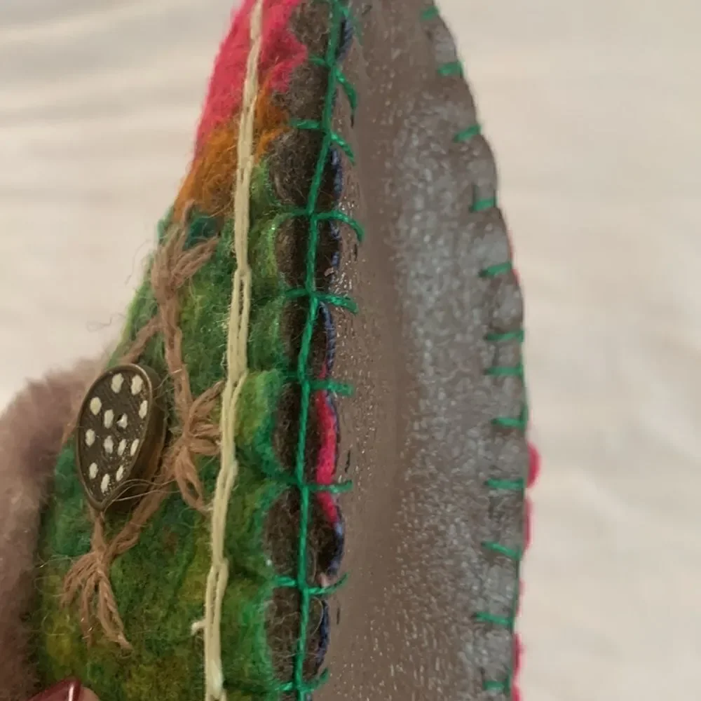 Slippers Hand Crafted Felted Wool Shoes  Baby Kid