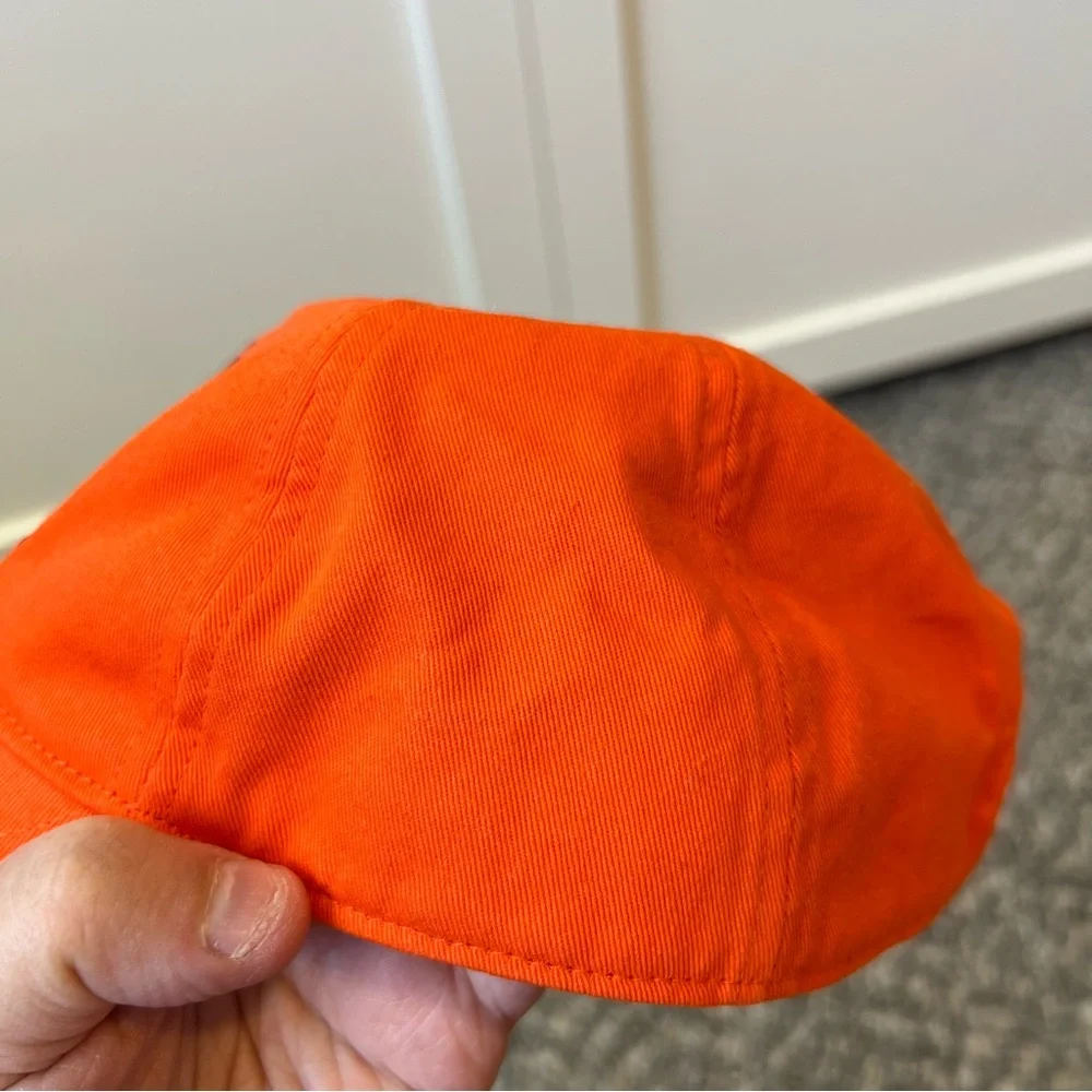 Janie And Jack Sport Infant‎ Toddler Orange Baseball Cap Size 12-24 Months
