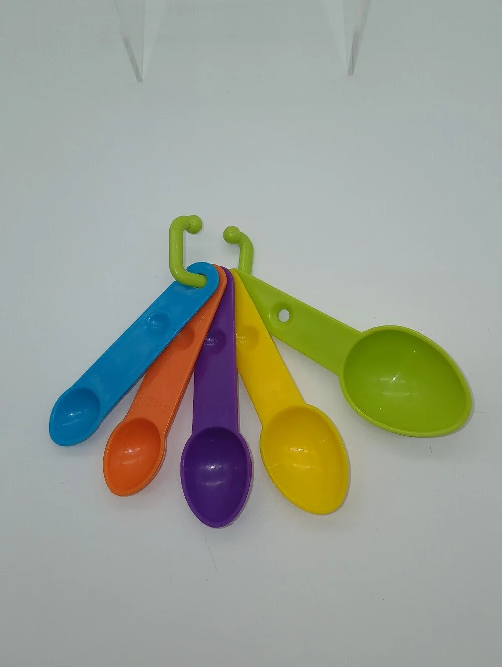 Colorful Nesting Measuring Spoons - Blue/Green/Purple/Orange/Yellow