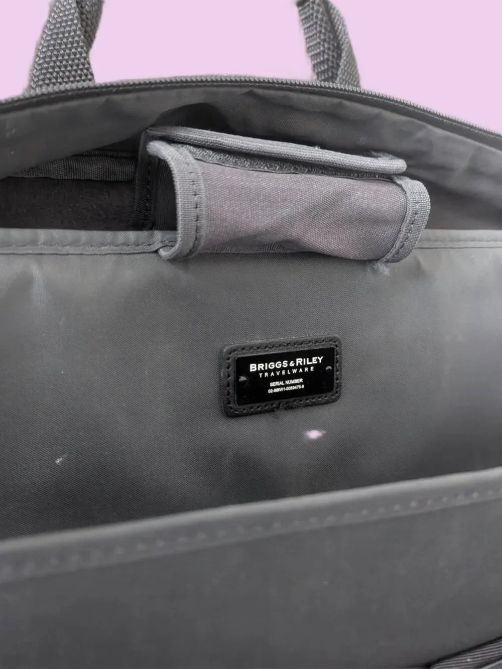 Briggs & Riley Nylon Ballistic Briefcase Laptop Shoulder bag Fits laptop 15