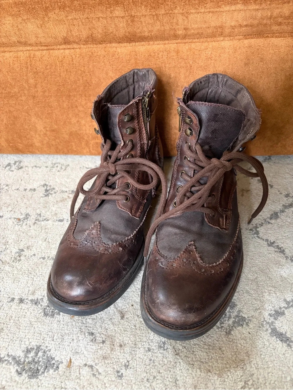 Steve Madden scuffing front