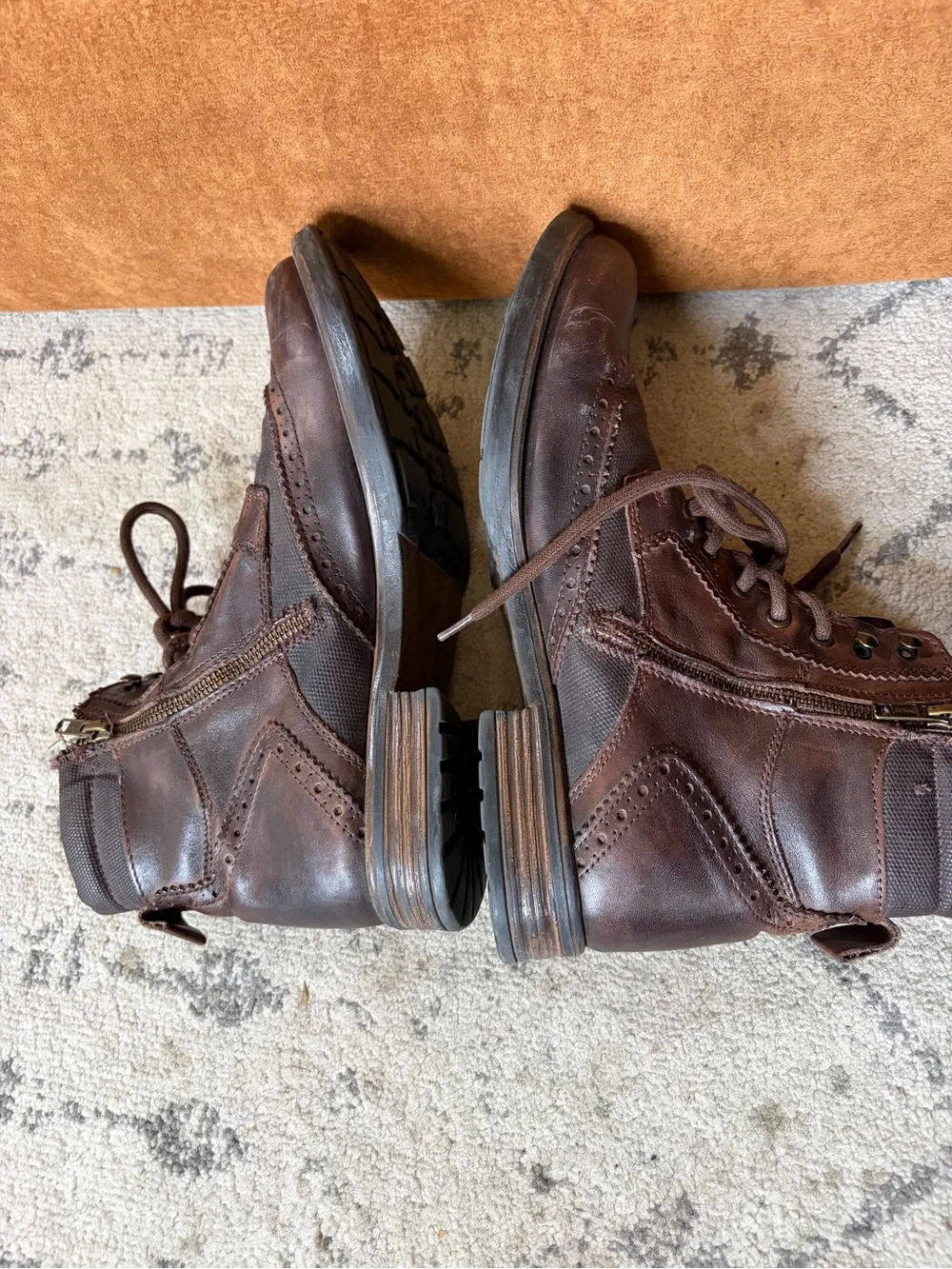 Steve Madden scuffing front