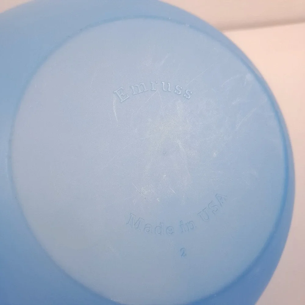 Emruss blue plastic