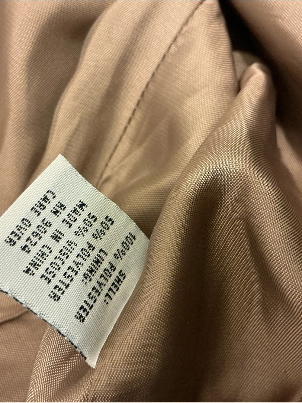 NWT Tasha Polizzi Blush-Taupe Satin-Look Larkin Vest size L