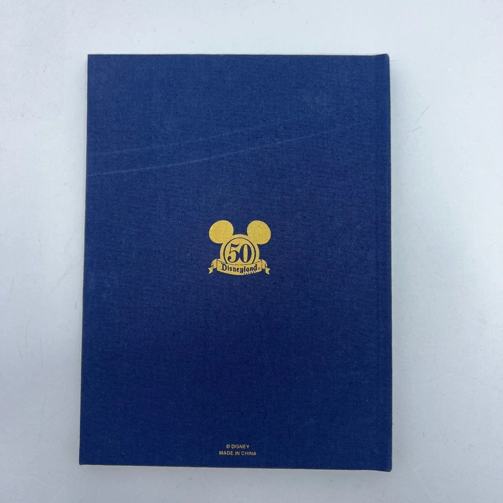 Disney Castle Bejewelled Journal‎ 50th Anniversary Disneyland Blue Navy Notebook