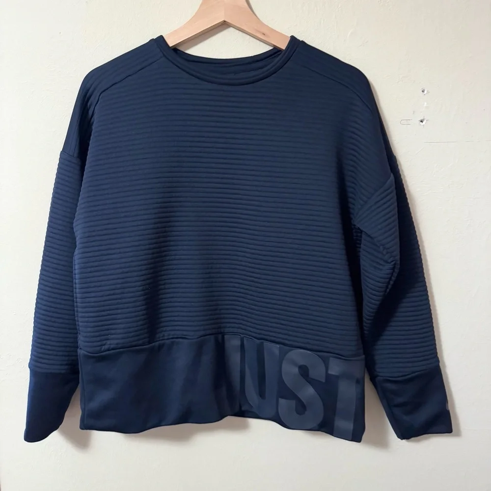 Nike Just Do It ribbed sweatshirt Size XS