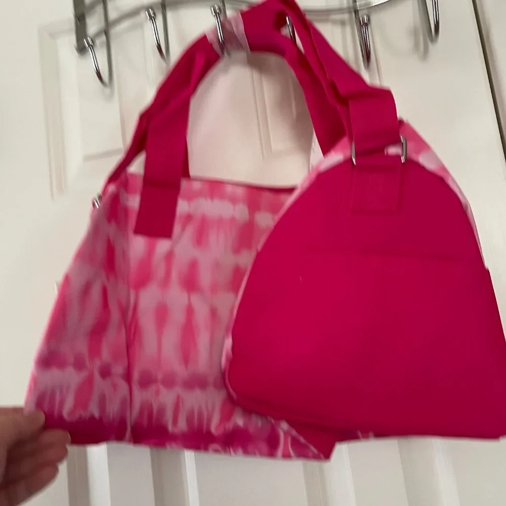 Justice Pink Dance Heart Duffle Bag New with Tags