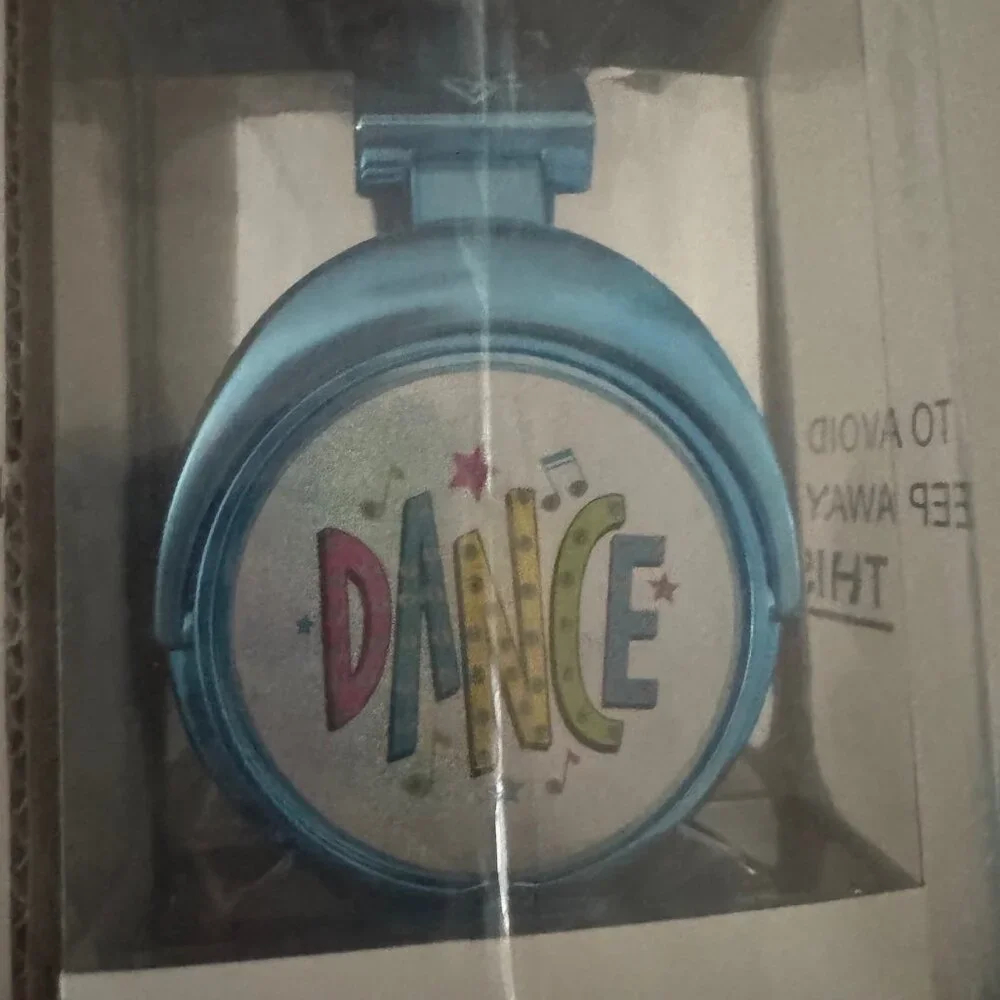 Justice DANCE Techtastic Color Change Light Up Headphones Brand New in Box