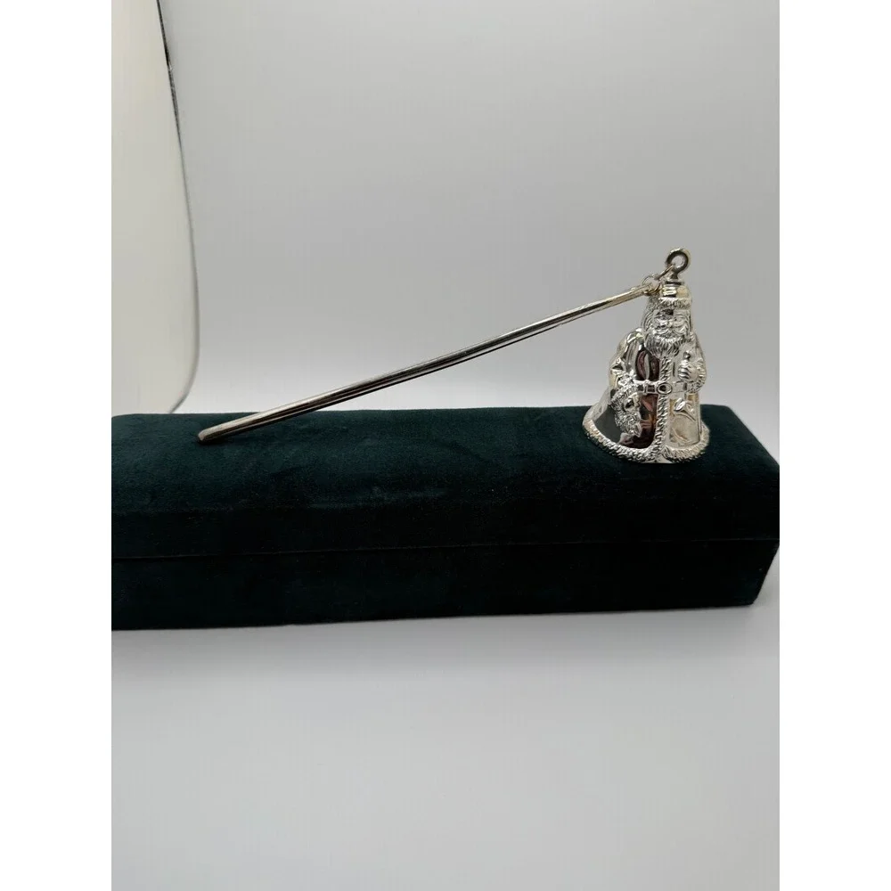 Silver Treasures by Godinger Santa Claus‎ Candle Snuffer