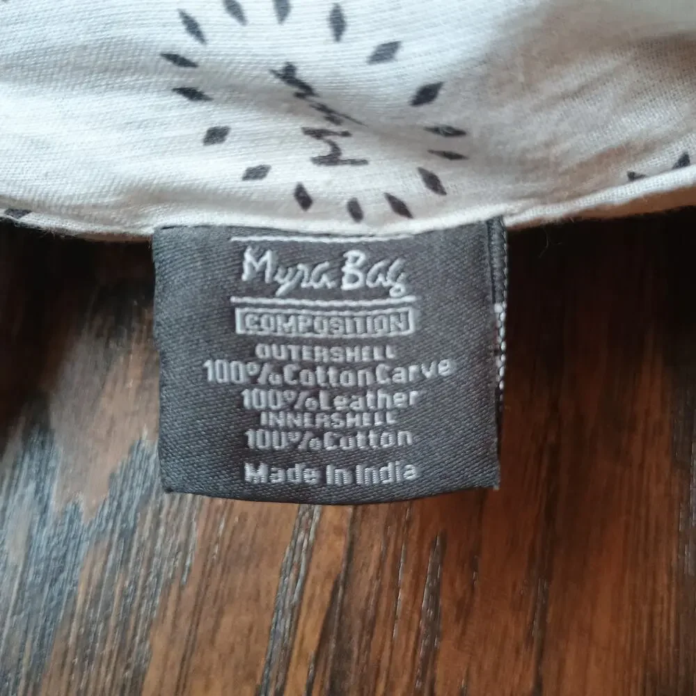 Myra messenger computer bag Very Clean Leather & Canvas