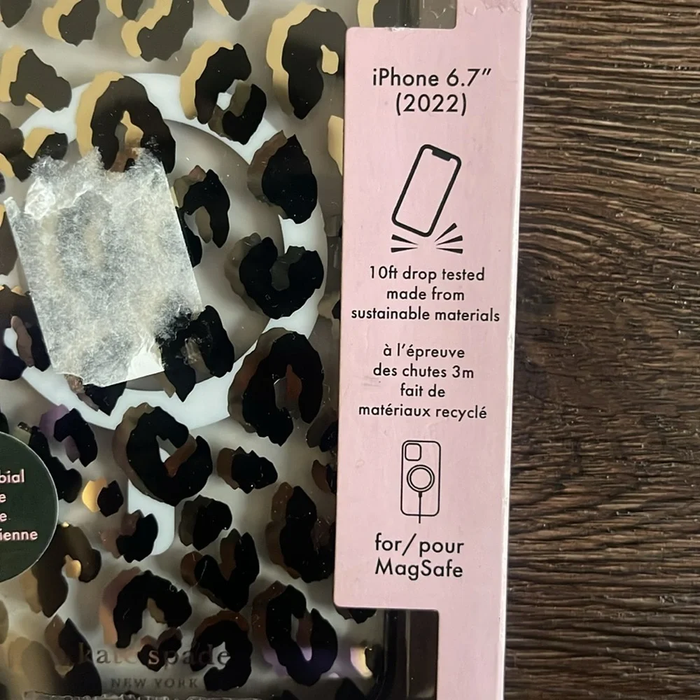 Kate Spade City Leopard Black