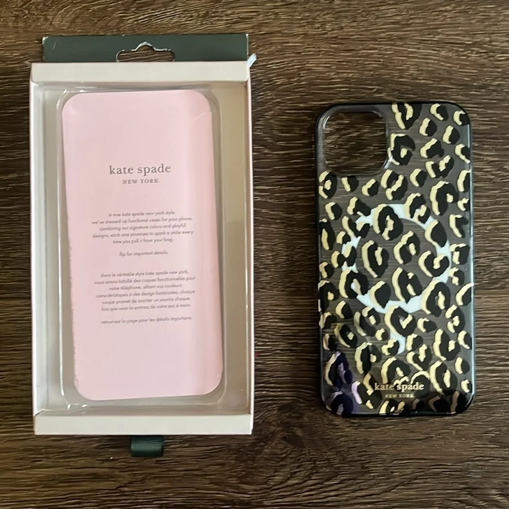 Kate Spade City Leopard Black
