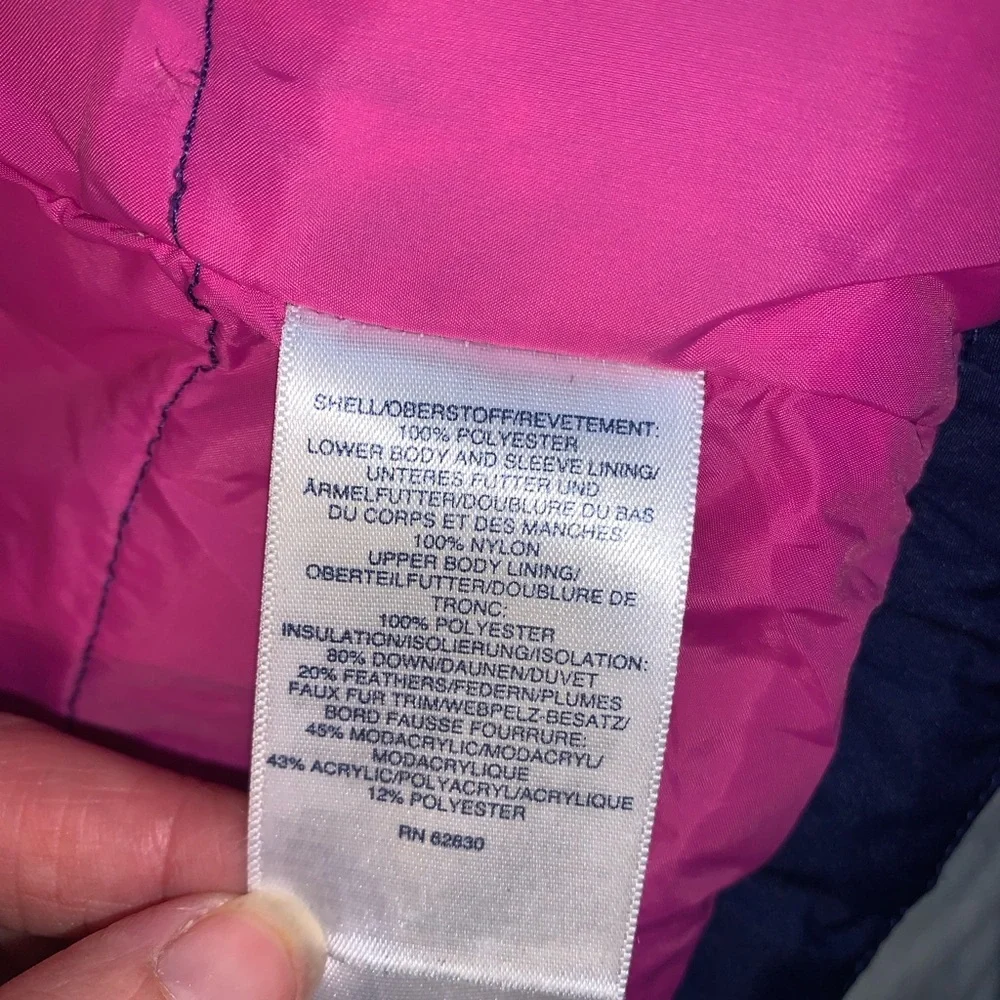 Lands End feather sherpa