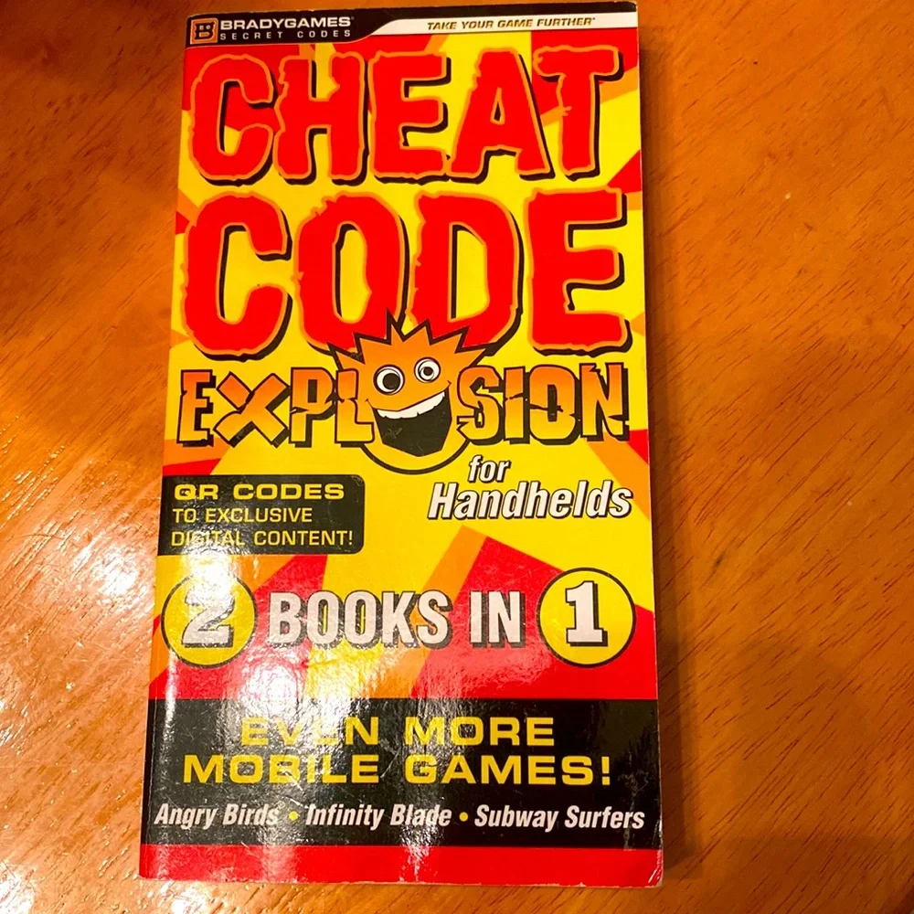 Chest Codes Book from 2013! Lots of Minecraft & other codes for classic games!