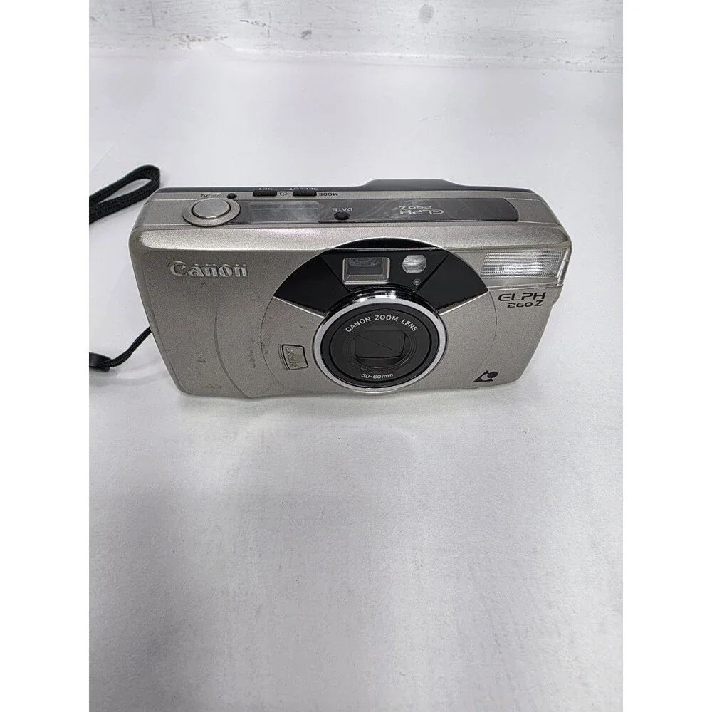 Canon ELPH 260Z Point & Shoot Film Camera 30-60mm APS Works