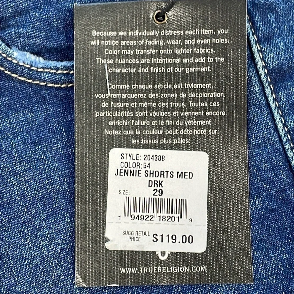True Religion jennie short