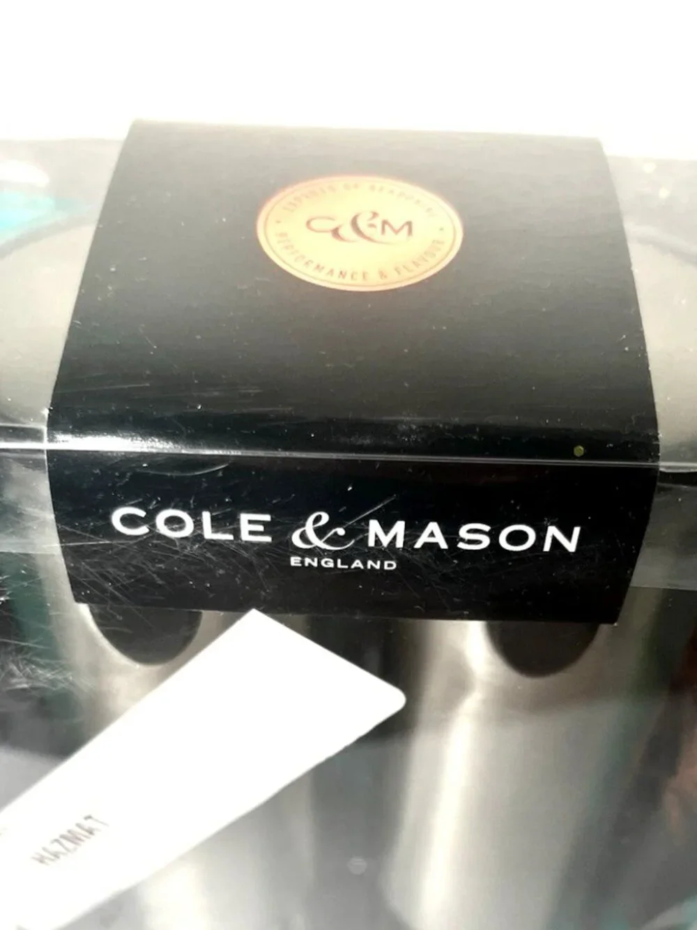 Cole & Mason Battersea Electric Salt & Pepper Mill Set Stainless Steel