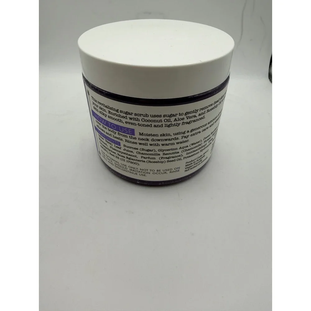 Every Body Lavender & Jasmine Sugar Scrub Coconut Oil Aloe Vera 19.4oz Australia