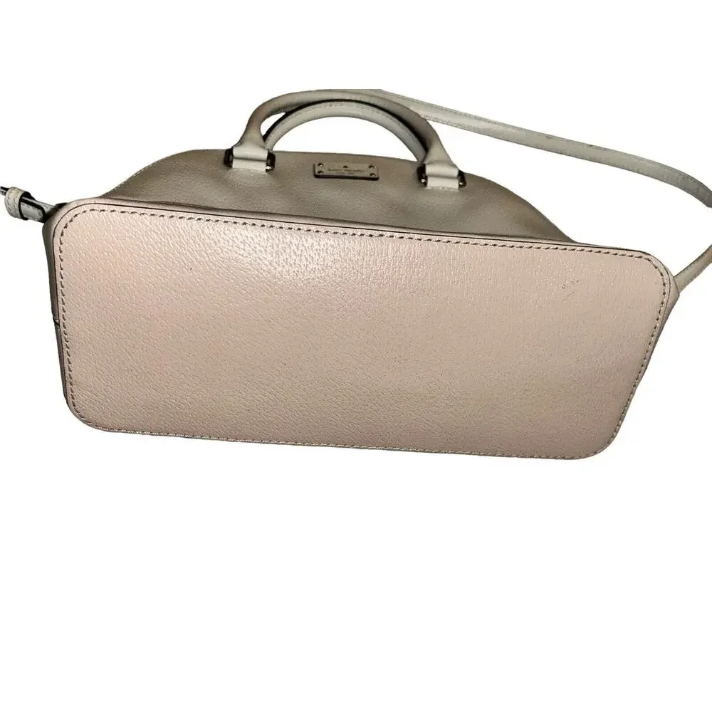 Kate‎ Spade Medium Light Pink and Cream Handbag Purse