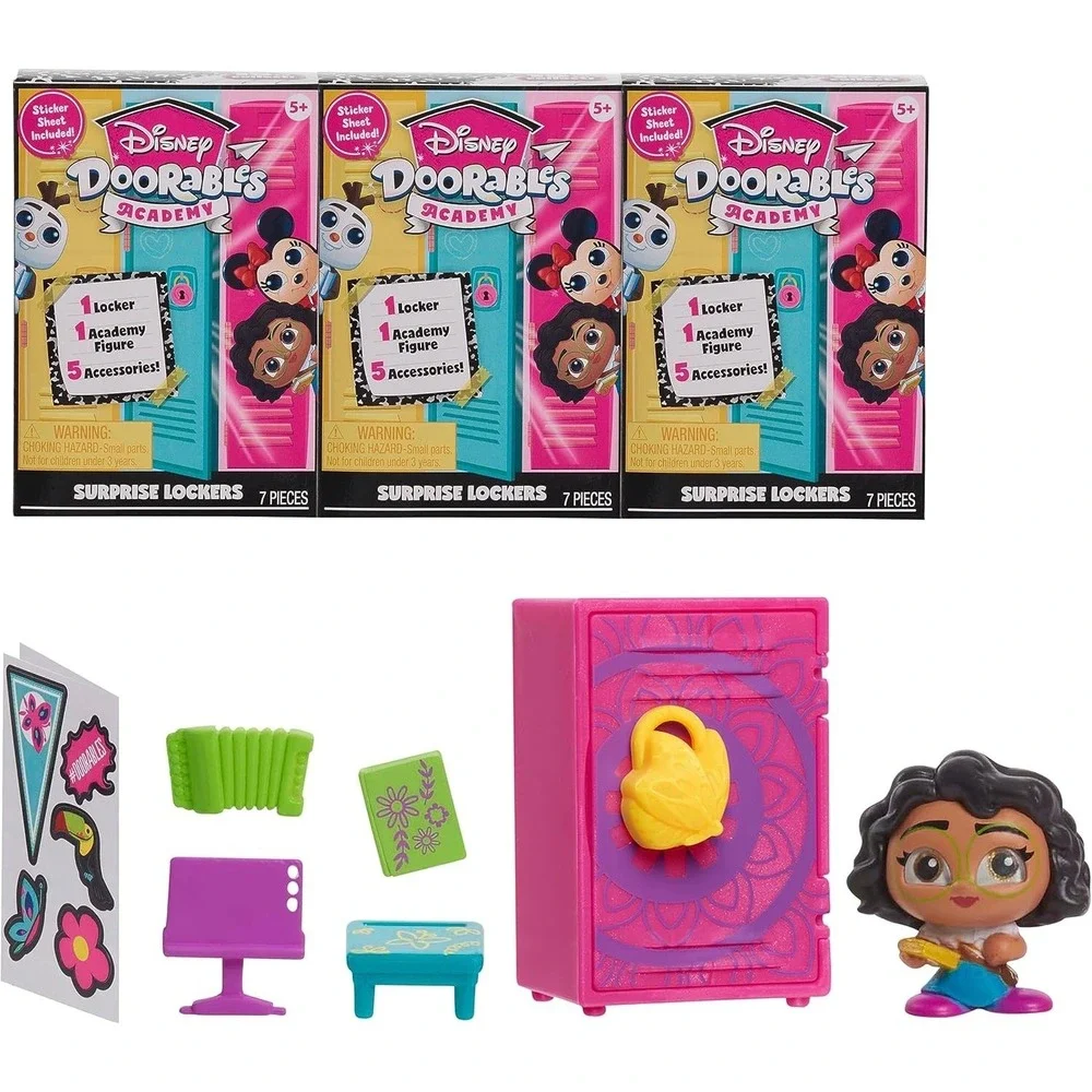 Disney Doorables Academy Surprise‎ Lockers WINNIE THE POOH Special Edition NEW