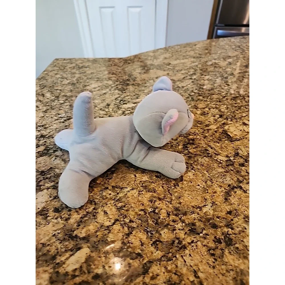 Vintage Tonka Pound Purries Plush Lot Gray Cat Laying‎ Vintage
