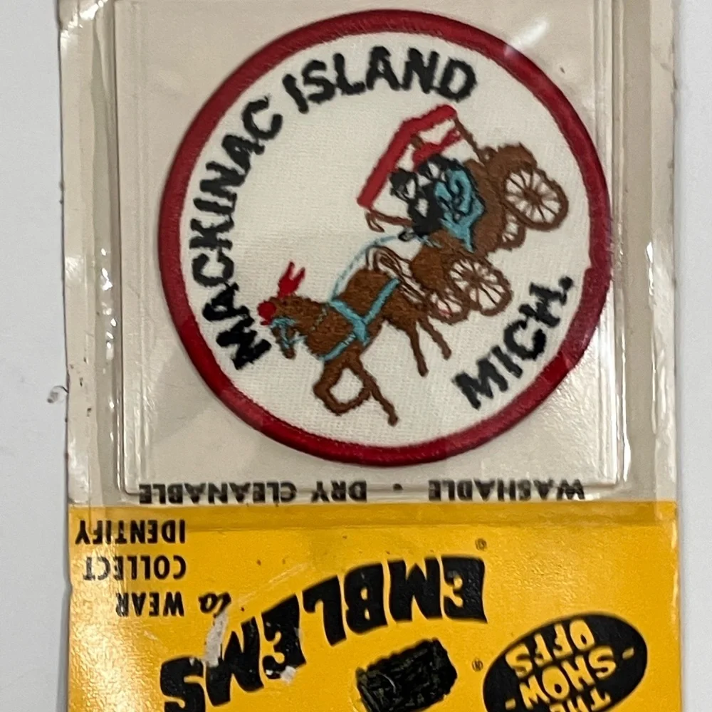 Mackinac Island Embroidered Patch
